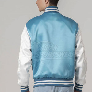 Chaqueta de Satén para Hombre, Corte Holgado y Moderno, Cómoda para Adultos, Precio al por Mayor, Proveedor de Ropa - Product Image 4