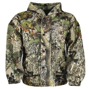 Waterproof Windproof <b>Camo</b> <b>Jacket</b> with Insulated Fleece Liner and Hood for Hunting in Snowy or Rainy Conditions - Product Image 5