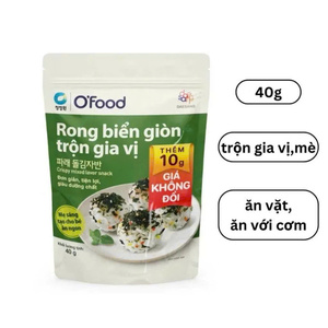 โอฟู้ด สาหร่ายเกาหลีปรุงรส 40 กรัม (กิมจาบัน) – ท็อปปิ้งข้าวกรอบ |   ขายส่งและส่งออก - Product Image 1