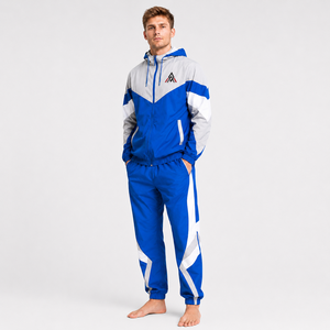 Conjunto de Chaqueta y Pantalones Cortavientos para Hombre, con Ajuste Cómodo, Tela Transpirable y Estilo Moderno para Actividades al Aire Libre - Product Image 6