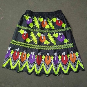 Customized Women's Micronesian Skirts Polynesian Printed Embroidery Fashion Breathable High Quality Micronesian Skirts - Product Image 4