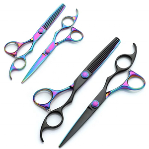 Nouvelles Ciseaux de Coiffure Professionnels pour la Coupe et l'Effilage, en Acier Inoxydable Japonais 440c - Product Image 2