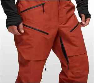 Pantalon de ski professionnel personnalisé OEM pour homme, avec bretelles, haute qualité, pour sports de plein air - Product Image 4