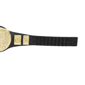 Classic Wrestling Championship Belt Premium Quality Collector's Belt with Gold-Plated Center and <b>Side</b> <b>Plates</b> - Product Image 3