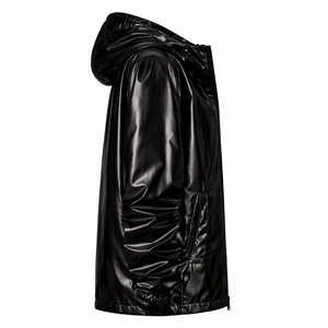 Chaquetas Brillantes para Hombre, Chaqueta Ligera Metálica de Manga Larga para Fiesta, Chaqueta con Capucha Brillante para Club Nocturno, Chaqueta con Capucha para Hombre - Product Image 3