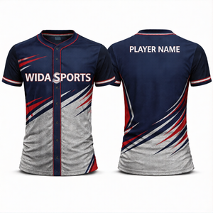 Uniforme de Softbol Wida Sports OEM ODM, Conjunto Personalizado con Diseño de Jersey y Pantalones Transpirables, Números de Equipo, Ropa Deportiva Ligera de Alto Rendimiento - Product Image 1