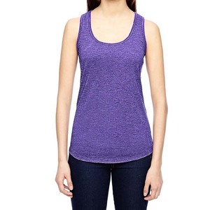 Custom Wholesale High Quality 100% Cotton Women Tank <b>Top</b> Purple Color Sleeveless Workout Vest Women's Tank <b>Tops</b> - Product Image 6