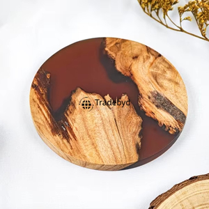 Resin Handmade Premium <b>Coasters</b> Set 4X4 Inches Square Luxury <b>Drink</b> <b>Coasters</b> for Hotels Cafes Tradebyd (Custom Colors Available) - Product Image 3