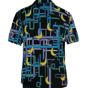 Chemises de plage personnalisées, style hawaïen, manches courtes, imprimé floral, séchage rapide, respirantes, coupe ajustée, décontractées, vacances d'été - Product Image 2