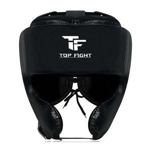 Protège-tête de boxe en PU de haute qualité pour adultes, avec logo personnalisé, pour la boxe thaï, le kick-boxing, l'entraînement au combat, en cuir, professionnel - Product Image 4