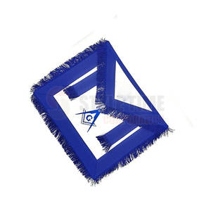 Delantal Masónico Clásico con Estilo Tradicional, Material Premium y Bordes Elegantes para Reuniones de Logias - Product Image 3