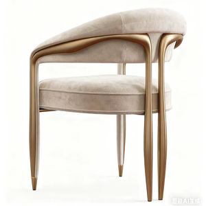 Sillón Otomano con Respaldo para Sala de Estar, Bodas, Uso Decorativo, Sillón Otomano con Relleno Suave de Espuma y Funda de Terciopelo - Product Image 1