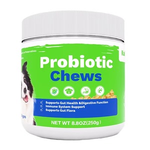 Friandises à Mâcher Probiotiques pour Chiens et Chats : Santé Digestive, Équilibre de la Flore Intestinale, Soutien Immunitaire, Complément Nutritionnel Naturel pour Animaux de Compagnie (Marque Privée) - Product Image 2