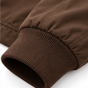 Blouson bomber rembourré, vente en gros directe usine, coutures durables, poches utilitaires, doublure, fournisseur, échantillons de stock, catalogue - Product Image 6