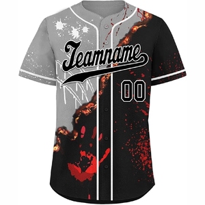 Nouveau maillot de baseball 2026 par sublimation avec tissu avancé anti-humidité pour une performance sportive améliorée - Product Image 6
