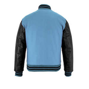 Chaquetas de cuero para invierno, chaquetas de cuero nuevas, diseño moderno y elegante, MOQ bajo, chaqueta varsity transpirable para venta en línea - Product Image 5