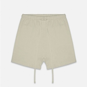 Pantalones Cortos de Algodón para Hombre, Cintura Elástica, Color Sólido, Antiarrugas, Reflectantes, Ecológicos, Casuales - Product Image 4