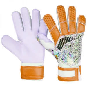 Premium Quality Full <b>Padded</b> Fingers Lightweight Outdoor Sports Football Goalkeeper Gloves with comfort fit in wholesale Price - Product Image 4