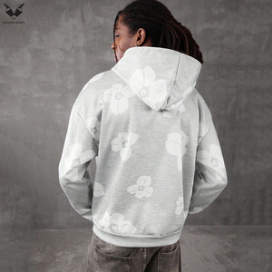 Sudadera con Capucha y Estampado Completo, Último Estilo Ecológico para Hombre, con Bolsillos, Diseño Casual, Algodón/Poliéster - Product Image 3