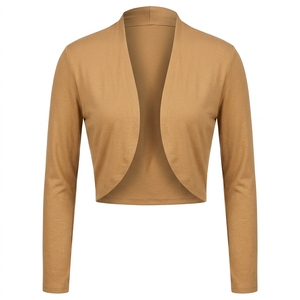 Suéter Cárdigan de Punto en Tonos Neutros para Mujer, Venta al Por Mayor, Moda Casual Otoñal - Product Image 5