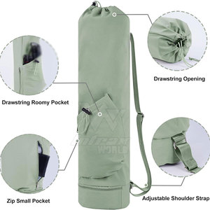 Bolsa de yoga para un estilo de vida activo con amplio espacio de almacenamiento y opciones de transporte convenientes para el entrenamiento - Product Image 2