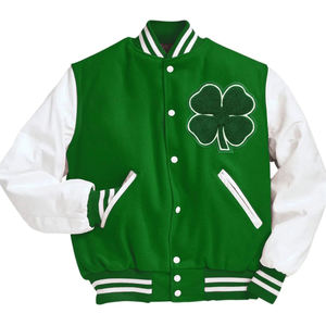 Veste universitaire en laine de haute qualité avec broderie chenille personnalisée et manches en cuir de haute qualité pour un usage décontracté, unisexe - Product Image 6