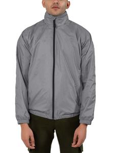Veste imperméable de haute qualité pour homme, coupe-vent respirante et légère, grande taille, en nylon brillant, idéale pour la course en plein air - Product Image 3