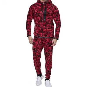 Survêtement Homme Personnalisé avec Logo Sérigraphié, à Capuche, Uni, Lourd, Entièrement Zippé, de Haute Qualité pour le Jogging - Product Image 6