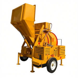 Bétonnière à moteur diesel Hamac JZR350 10-14m³/h pour la construction - Product Image 2