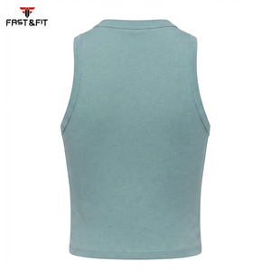 Camisetas Deportivas de Compresión para Mujer, Tejidas en 100% Algodón, para Verano, Running, Gimnasio, Fitness, Yoga - Product Image 5