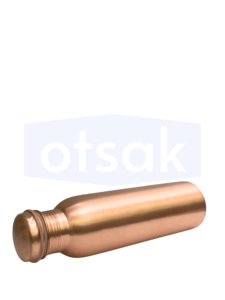 ขวดน้ำทองแดงพรีเมียม OTSAK ดีไซน์หรูหราทันสมัย ฝาปิดทองแดงแบบด้าน พกพาสะดวก ใช้ได้ทั้งในออฟฟิศ กลางแจ้ง บ้าน และแคมป์ปิ้ง ขนาด 34 ออนซ์ 1000 มล. - Product Image 3
