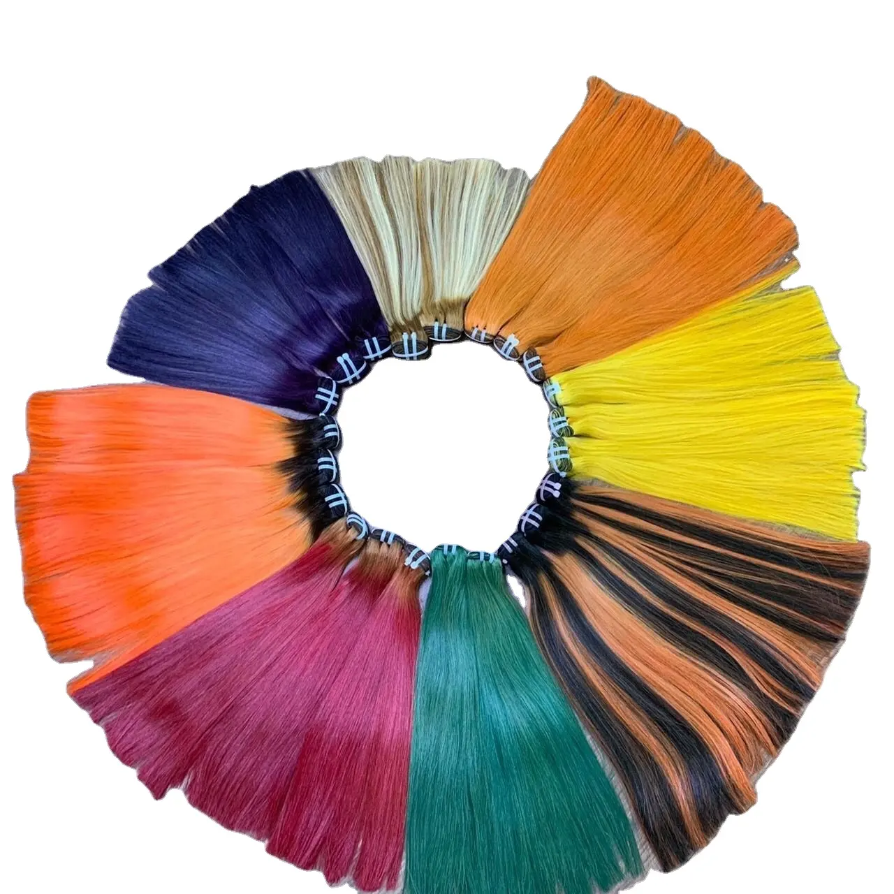 Mèches de trame colorées pour les Clients nigérians, meilleur prix de gros de Shinhair Hair Hair au Vietnam