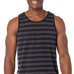 Men's Tank Top Knitted Breathable Streetwear Skin Friendly Smooth Texture Polyester/Cotton Customizable Packaging - Product Image 3