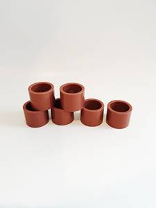 Anillos de Servilleta de Resina Ecológicos Hechos a Mano - Ancho Personalizable, Diseño Moderno para Bodas, Fiestas y Decoración de Cumpleaños - Product Image 1