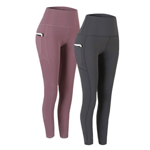 Women's Seamless Workout <b>Leggings</b> Flexible Stretch Fitness Pants for Yoga Exercise and Active Lifestyle - Product Image 2