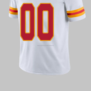 OEM deportes al por mayor diseño personalizado fútbol americano uniforme transpirable fútbol desgaste Jersey sublimación impresión fabricante - Product Image 2