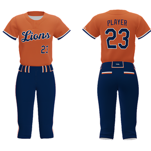 Ensemble uniforme de baseball OEM ODM : Maillot à manches courtes, pantalon, numéros d'équipe personnalisés, t-shirt original pour jeunes et softball - Product Image 1