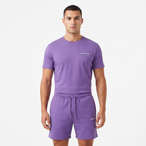 2026 Men's Twin <b>Set</b> Custom High Quality Casual Sports Suit For Men Active Lifestyles Oversize Twin <b>Sets</b> Breathable - Product Image 4
