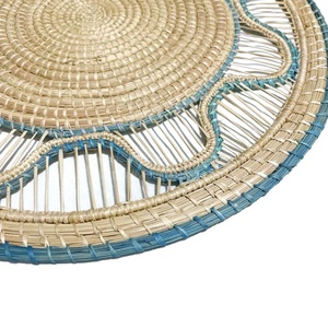 Napperon de vaisselle en jonc de mer de style vintage écologique Vase en bambou Tapis et tampon tissé en jonc de mer naturel Vente en gros Vietnam - Product Image 3