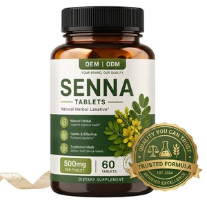 Comprimés de feuilles de séné de haute qualité à base de plantes, 100 % naturels, de qualité alimentaire, riches en antioxydants naturels - Product Image 6