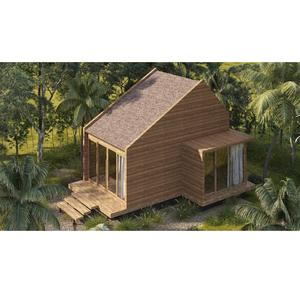 บ้านสำเร็จรูป Glasshouse VIETNAM ภาษีส่งออก 0% บ้านไม้ไผ่รักษ์โลก 100% คอนเซอร์เวทอรี บ้านวิลล่าคอนเทนเนอร์สีเขียวทันสมัยสั่งทำพิเศษ ขนาด 40HC - Product Image 4