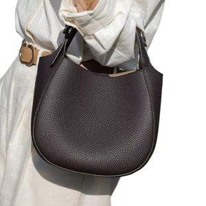 Bolsos de Mujer 2026, Nuevos, de Cuero Genuino, Impermeables, Diseño Moderno, Alta Calidad, con Cierre de Cremallera, para Llevar al Hombro o Bajo el Brazo, de Poliéster - Product Image 1