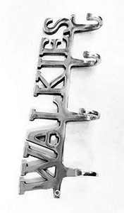 Cast Aluminum <b>Wall</b>-<b>Mounted</b> Door-Mountable Metal Hooks <b>Rails</b> Most Trending 4 Walk-In Bath <b>Towel</b> Hangers for Home Bathroom Clothes - Product Image 2