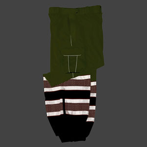 Pantalon de sécurité réfléchissant de haute qualité, classe 2 ANSI, pour hommes, haute visibilité, léger, 100% coton, bandes réfléchissantes - Product Image 4