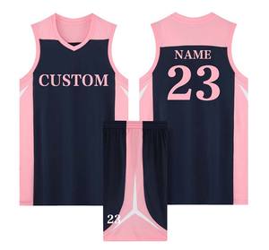Ensemble complet d'uniformes de basketball, vêtements de sport respirants, maillot et short, vêtements d'équipe athlétique, tissu confortable, uniforme d'entraînement - Product Image 3