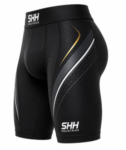 Men Performance <b>Compression</b> Shorts Custom Logo Quick Dry Stretch Gym Running Training Sports Base Layer Tights Wholesale OEM Man - Product Image 3