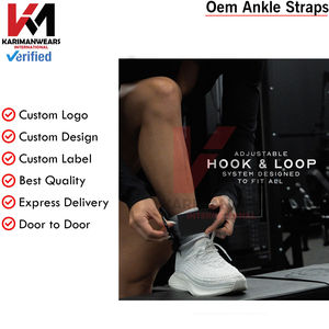 Correas ajustables para tobillos, par de correas para máquina de cable, ejercicios de glúteos, ejercicios de parte inferior del cuerpo, acolchado de neopreno, correas duraderas para piernas - Product Image 3