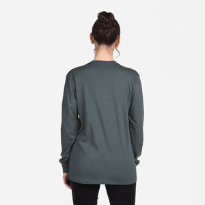 Camisetas de Mujer Recién Llegadas, Camisetas de Manga Larga a la Moda, de Color Sólido, de Alta Calidad, Estilo Casual, al por Mayor - Product Image 2