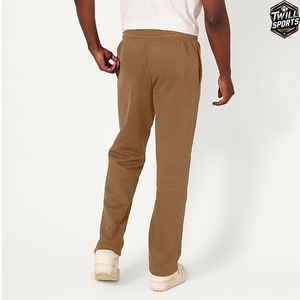 Pantalones Deportivos Casuales para Hombre, Transpirables, Gruesos, 100% Algodón Ecológico, Cierre con Cordón, Secado Rápido, Corte Ajustado - Product Image 4