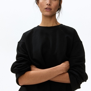 Sweat-shirt à capuche décontracté rose pour femme en tissu jersey imprimé floqué polyester-coton, coupe décontractée, idéal pour l'hiver - Product Image 3